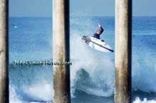 058 Surfing Throught The Huntington Beach Pier