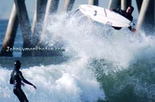 052 Surfing at the H.B. Pier